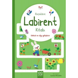 Küçüklere Labirent Kitabı - Dikkat ve Algı Geliştirir