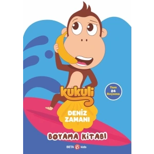 Kukuli Deniz Zamanı Boyama Kitabı