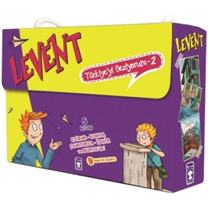 Levent Türkiyeyi Geziyorum - 2 (5 Kitap Takım)