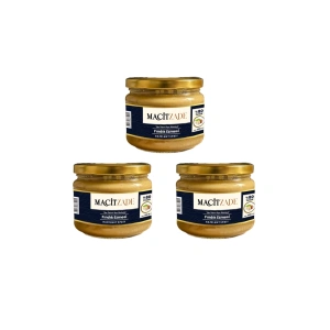 Macitzade 280 gr Fındık Ezmesi 3lü Gold Paket (%80 FINDIK) 840 gr