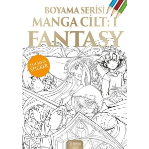 Manga Boyama Cilt I: Fantasy