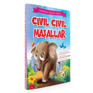 Masallarla Değerler Eğitimi - Cıvıl Cıvıl Masallar (Ciltli)