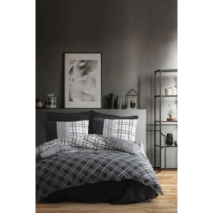 Masculine Çift Kişilik Nevresim Takımı Carlos Siyah