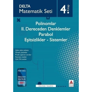 Matematik Seti 4.Kitap - Polinomlar-2. Dereceden Denklemler - Parabol - Eşitsizlikler - Sistemler