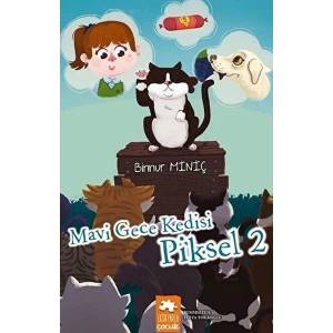 Mavi Gece Kedisi - Piksel 2