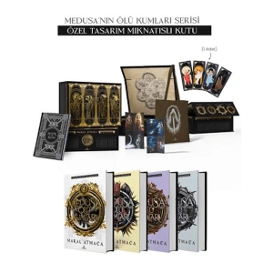 Medusanın Ölü Kumları Serisi - Hediyeli Mıknatıslı Kutu (Ciltli)