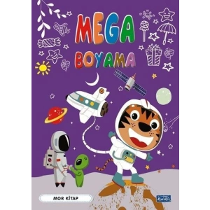 Mega Boyama Mor Kitap
