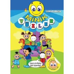Minik Yüzler - Lunaparkta - Emojilerle Çıkartmalar