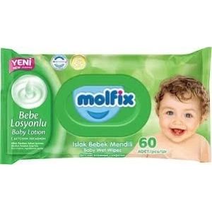 Molfix İzotonik Sulu Islak Mendil 60lı