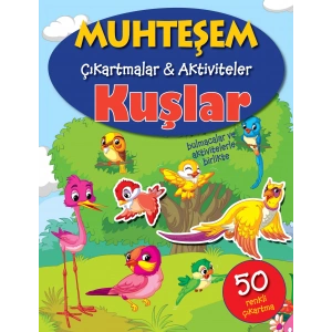 Muhteşem Çıkartmalar ve Aktiviteler - Kuşlar