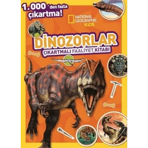 National Geographic Kids Dinozorlar Çıkartmalı Faaliyet Kitabı