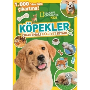 National Geographic Kids Köpekler Çıkartmalı Faaliyet Kitabı