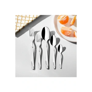 Nehir Lizbon Sade 12 Kişilik 60 Parça Kutulu Çatal Kaşık Bıçak Takımı