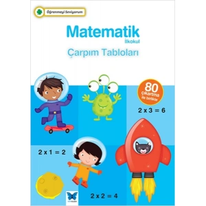 Öğrenmeyi Seviyorum - Matematik İlkokul Çarpım Tabloları