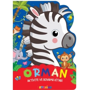Orman - Aktivite ve Boyama Kitabı Serisi