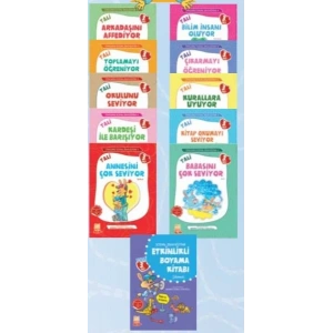 Öykülerle Sosyal Zeka Eğitimi (Tali 3) - (10 Kitap Takım)