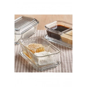 Paşabahçe 96764 Bölmeli Saklama Kabı, Kahvaltılık 2 Adet