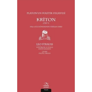 Platonun Politik Felsefesi Cilt 2 Kriton