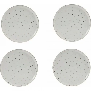 Porland Forest Yaldızlı Servis Tabağı 28cm 4lü