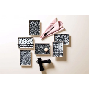 Porland Fractal 18Cm 6 Kişilik Pasta Takımı