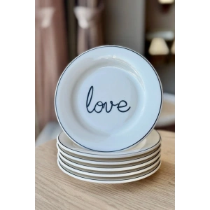 Porland Hope 6lı Düz Tabak 17 Cm