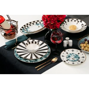 Porland Palms 27 Parça 6 Kişilik Yemek Takımı