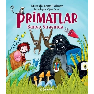 Primatlar Banyo Sırasında