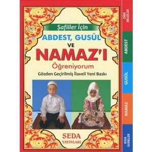 Şafiiler İçin Abdest Gusül ve Namazı Öğreniyorum (Cep Boy - Kod: 135)