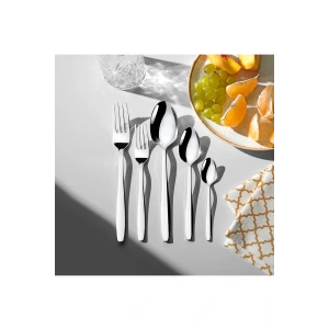 Nehir Sahra Sade 12 Kişilik 60 Parça Çatal Kaşık Takımı