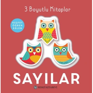 Sayılar - 3 Boyutlu Kitaplar