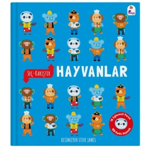 Seç – Karıştır : Hayvanlar (15 Eğlenceli Parça, 120 Farklı Seçenek)