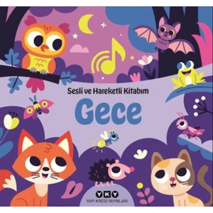 Sesli ve Hareketli Kitabım - Gece (Ciltli)