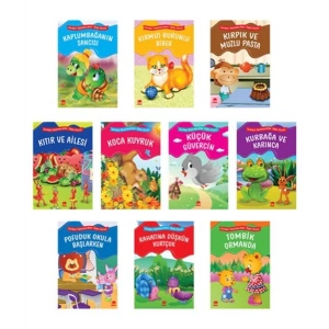 Sevimli Hayvancıklar Öykü Dizisi (10 Kitap)
