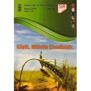 SIR - Aktüel Fikir ve Yorum Dergisi - Mayıs 2018 : Sayı:23