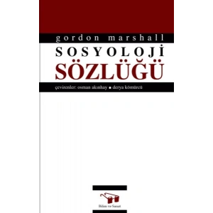 Sosyoloji Sözlüğü