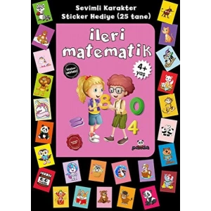 Stickerlı 4+ Yaş İleri Matematik