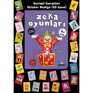 Stickerlı 4+ Yaş Zekâ Oyunları