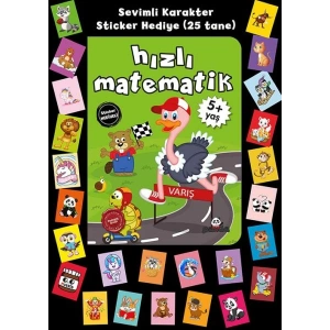 Stickerlı 5+ Yaş Hızlı Matematik
