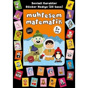 Stickerlı 5+ Yaş Muhteşem Matematik