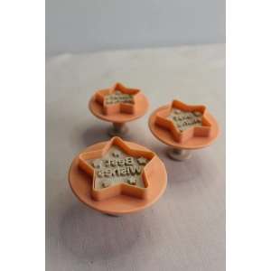 Sunplast 3LÜ Basmalı Yıldız Şekillendirici