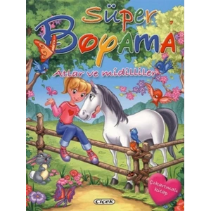 Süper Boyama  Atlar Ve Midilliler