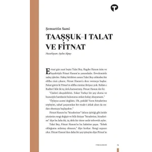Taaşşuk-ı Talat ve Fitnat