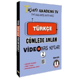 Tasarı TYT DGS KPSS ALESS MSÜ Türkçe Cümlede Anlam Video Ders Notları