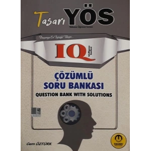 Tasarı YÖS IQ Çözümlü Soru Bankası (Yeni)