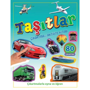 Taşıtlar - Çıkartma ve Aktivite Kitabı
