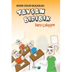 Tavşan Bıdıbık Ders Çalışıyor