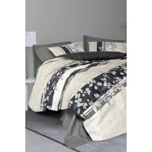 Tek Kişilik Nevresim Takımı Lehlare Antrasit