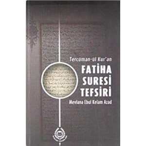 Tercüman-ül Kuran Fatiha Suresi Tefsiri
