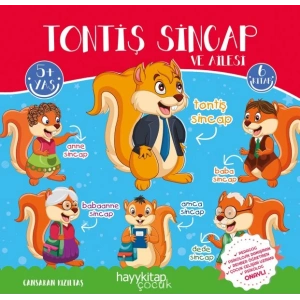 Tontiş Sincap ve Ailesi 6’lı Öykü Seti