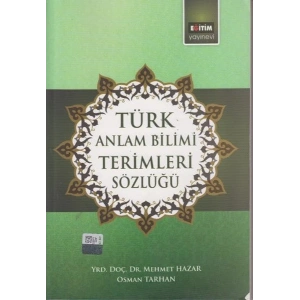 Türk Anlam Bilimi Terimleri Sözlüğü